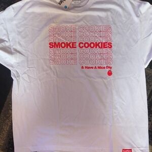 Cookies White Graphic T-Shirt